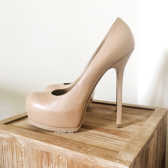 Yves Saint Laurent Shoes - NEW! YSL Tribtoo 105 Platform Heels, Euro 41